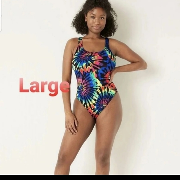 🌈 New Victoria's Secret PINK swimsuit tie dye - Picture 4 of 7